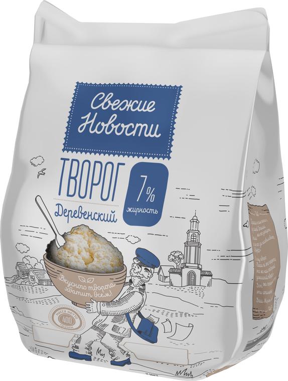 Творог «Деревенский» 7%, 400 г.