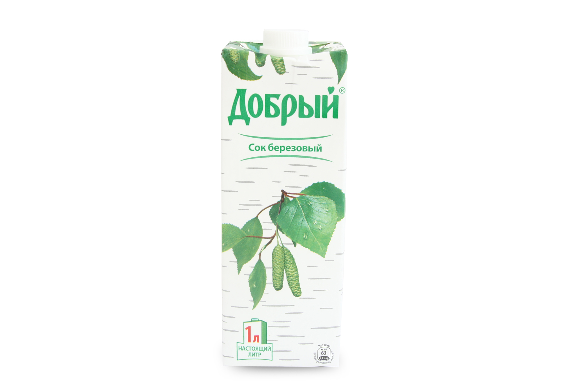 Сок березовый Добрый 1л