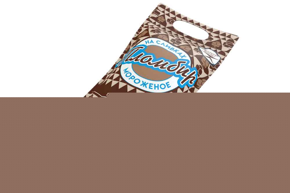 Мороженое пломбир с какао в вафельном стаканчике 15% 70г