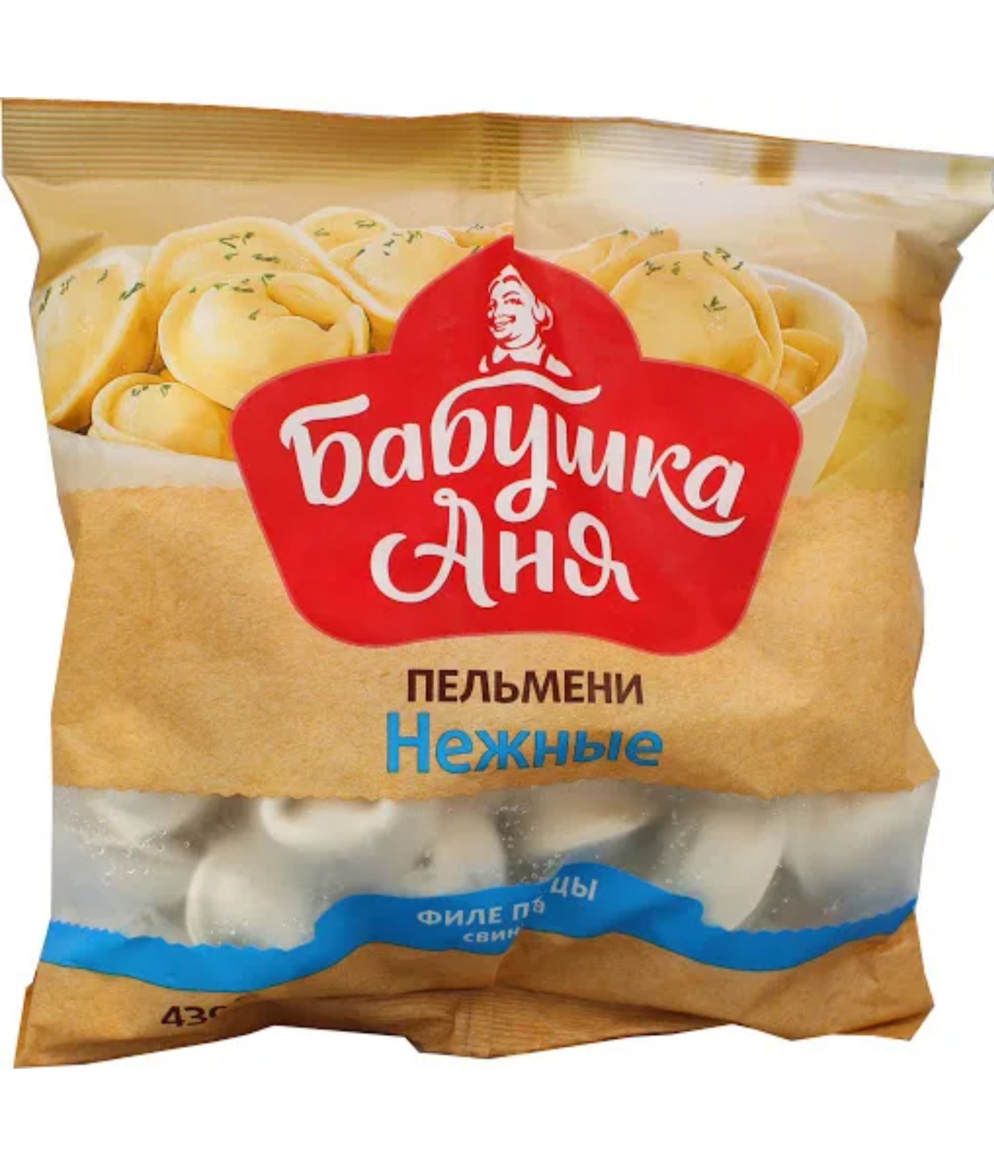 Пельмени "Бабушка Аня "Нежные" 430г