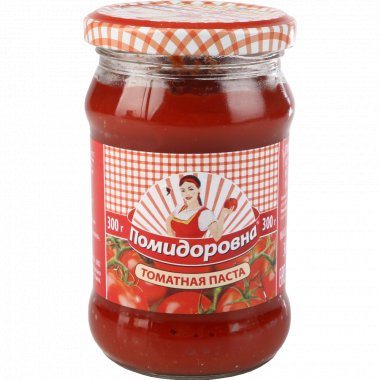 Паста томатная "Помидоровна" несоленая 300г