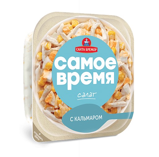 Салат с кальмарами 150г
