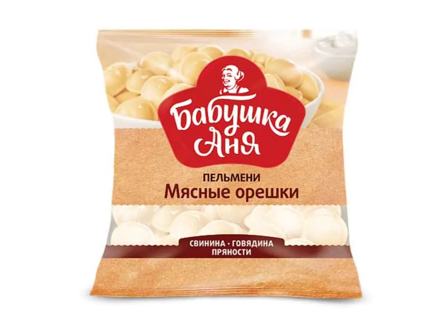 Пельмени «Бабушка Аня» Мясные орешки, 430г