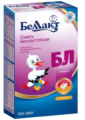 Смесь сухая для дет/пит Беллакт БЛ молочная безлактозная 400г