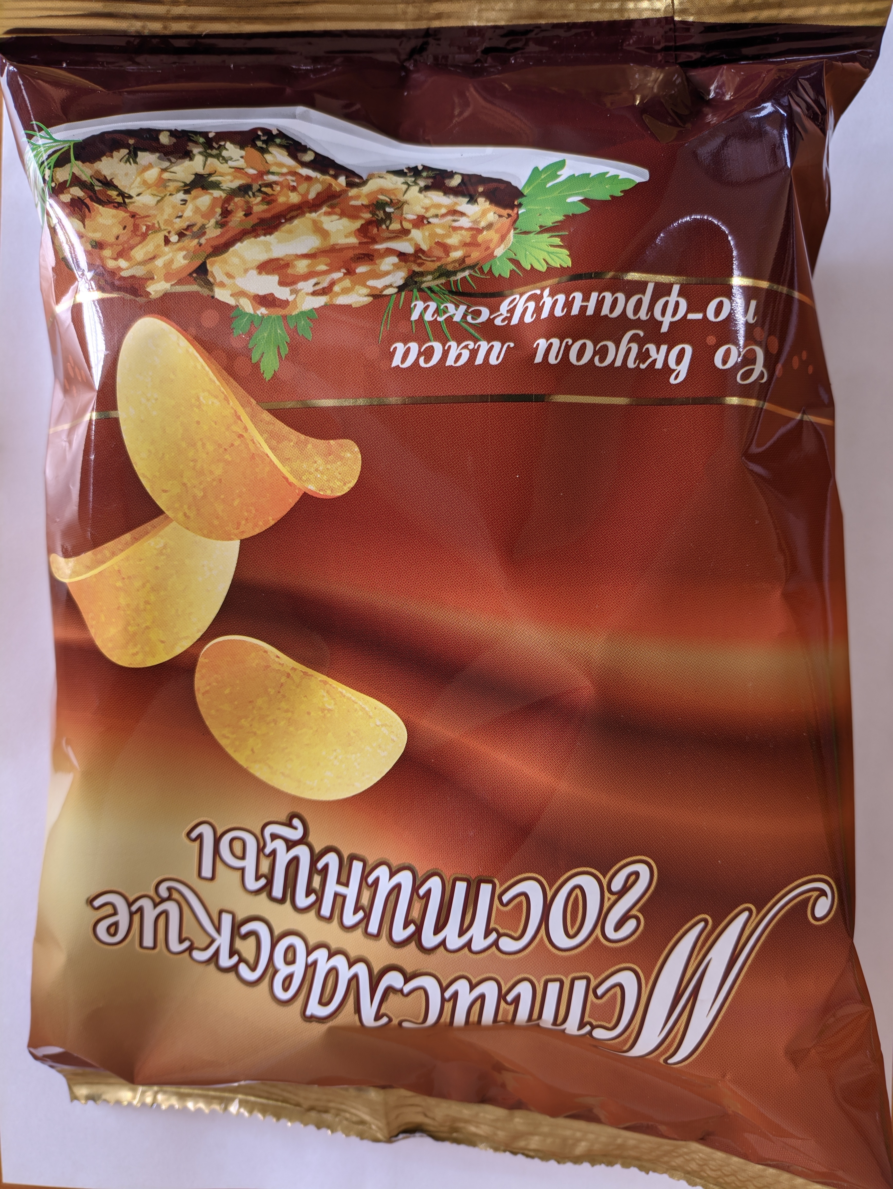 Картофелепродукт обжаренный "Оригинальный" со вкусом мяса по-французки, 40гр