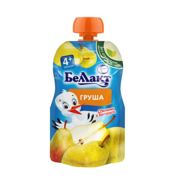 Пюре Беллакт из груш для детского питания 90г