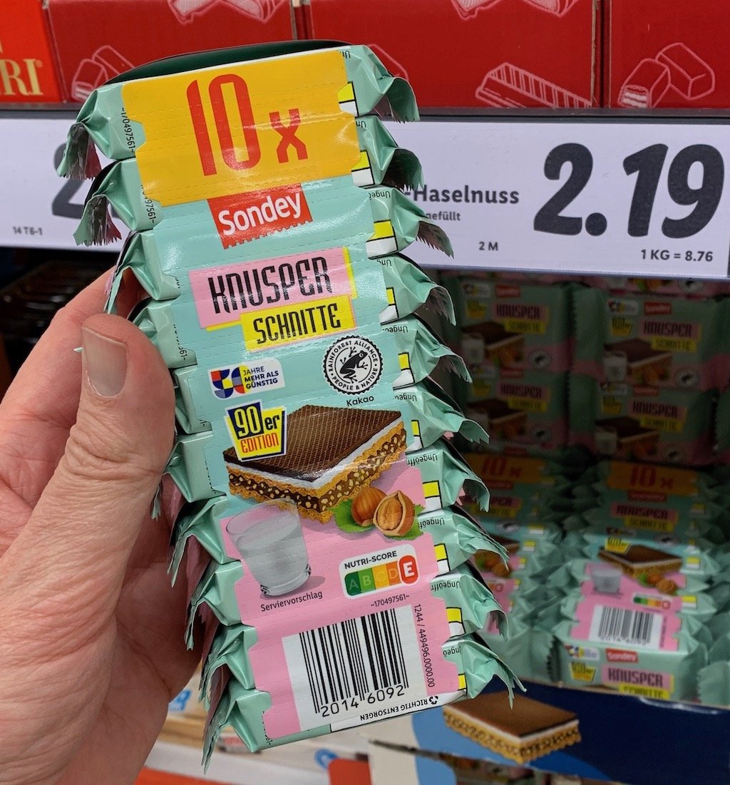 Knusper Schnitte