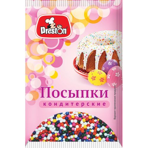 Посыпка кондитерская Preston 7г