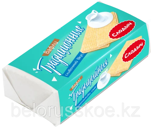 Вафли Традиционные сливочный вкус 100г