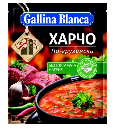 Суп Gallina Blanca Харчо по-грузински 59г