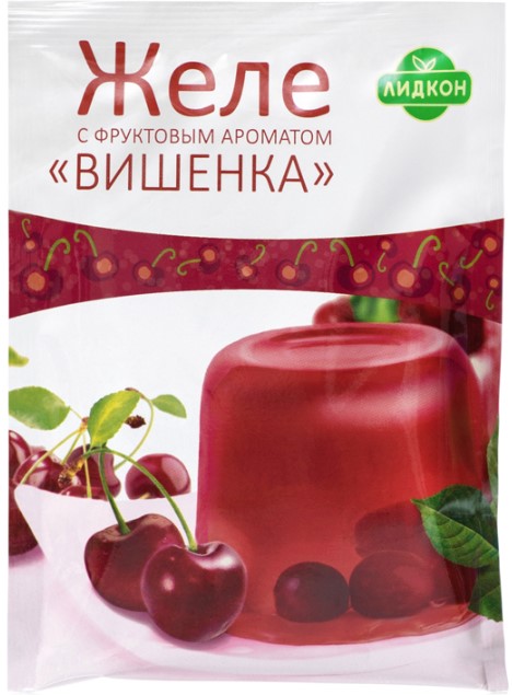 Желе с фруктовым ароматом Вишенка 80г