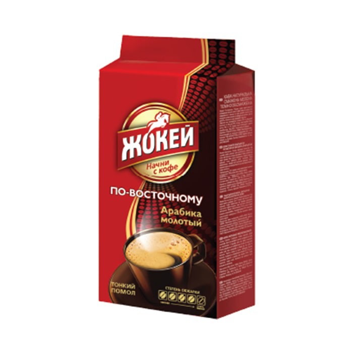 Кофе молотый "Жокей" По-восточному в/у 250г