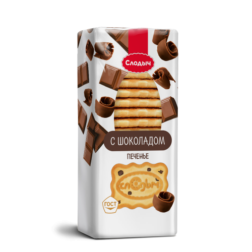 Печенье Слодыч с шоколадом 390г