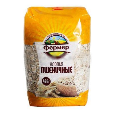 Хлопья «Фермер» пшенные, 400 г.