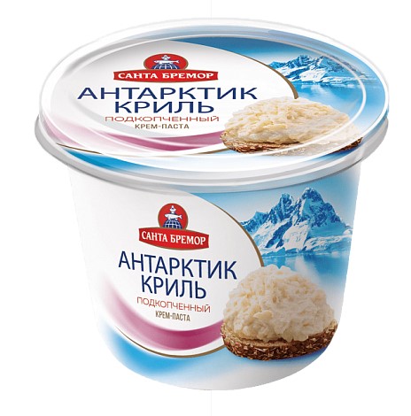 Паста из морепродуктов Антарктик-Криль подкопченный 150г