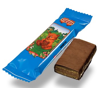 Конфеты глазированные Мишка на поляне 40г