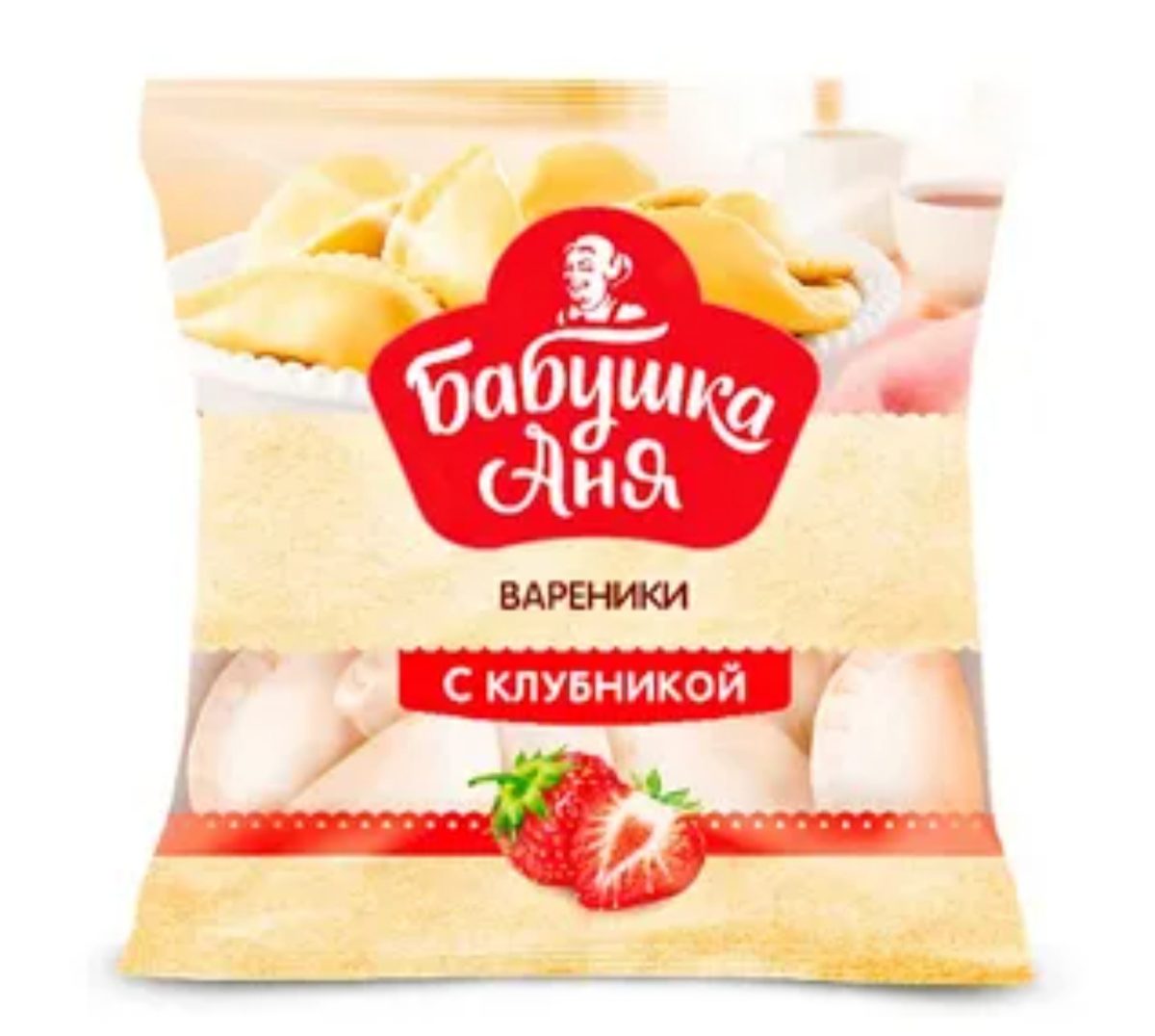 Вареники Бабушка Аня с клубникой 430г