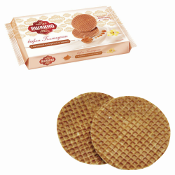 Вафли Голландские "Яшкино" с карамельной начинкой 290 г