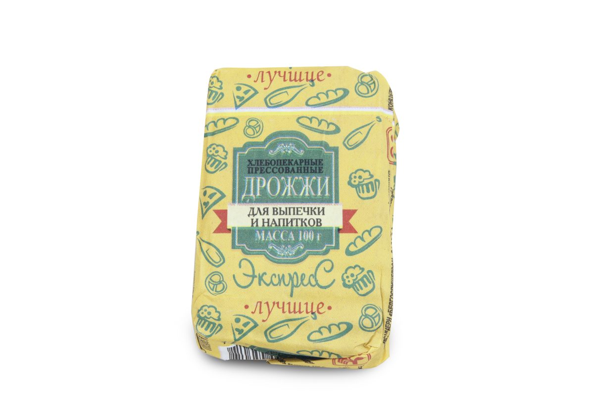 Дрожжи прессованные Экспресс Родны кут 100г