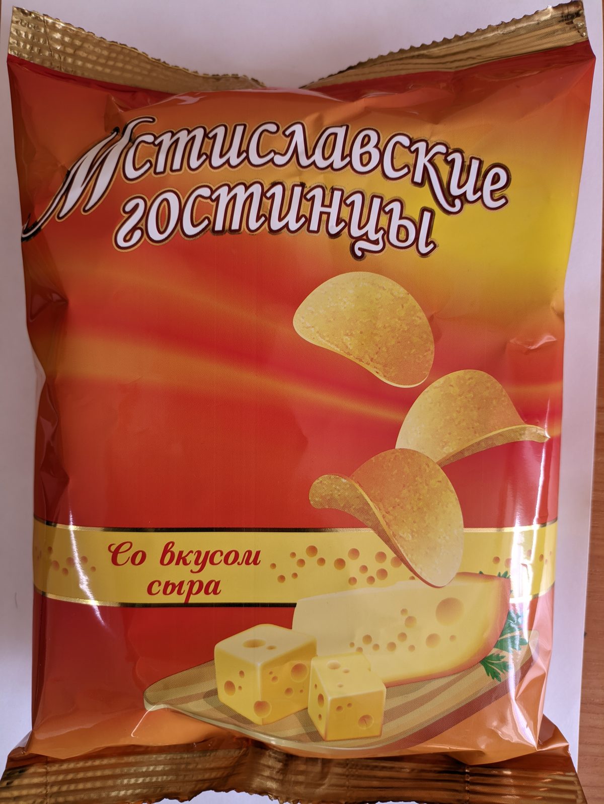 Картофелепродукт обжаренный "Оригинальный" со вкусом сыра, 40гр