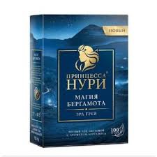 Чай черный Принцесса Нури Магия Бергамота листовой 100г