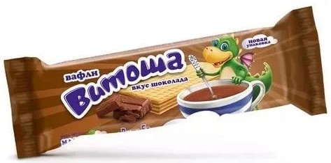 Вафли Витоша вкус шоколада 27 г
