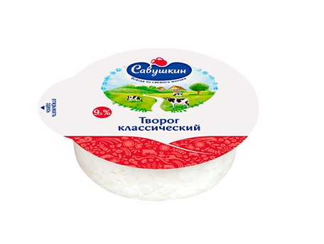 Творог классический Савушкин 9.5% 300 г