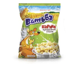 Шарики кукурузные сладкие ц/п 150г