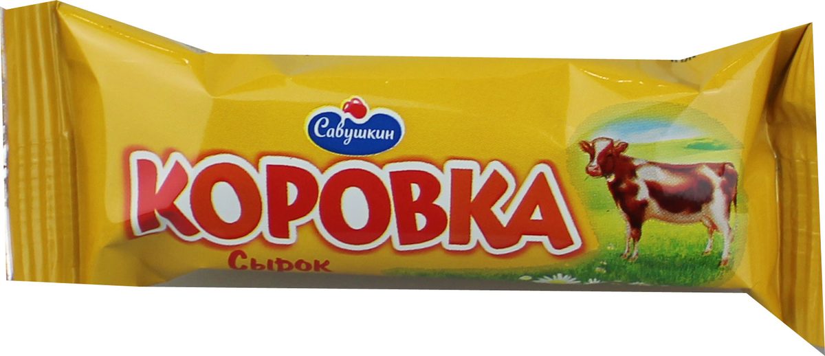 Сырок творожный глазированный с нап Коровка 23% флоупак 40г