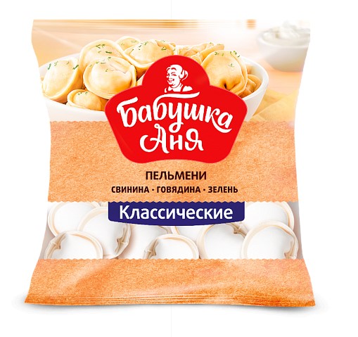 Пельмени Бабушка Аня Классические 430 г