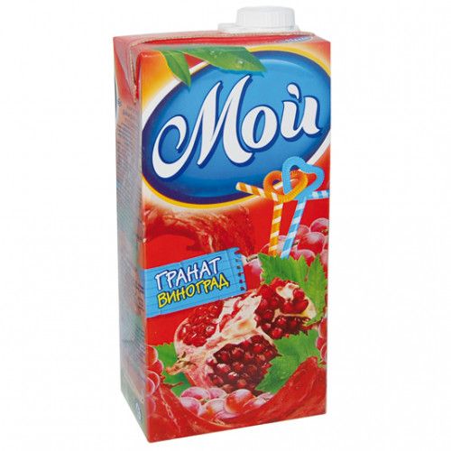 Напиток сокосодержащий Мой из граната и винограда 0,95л