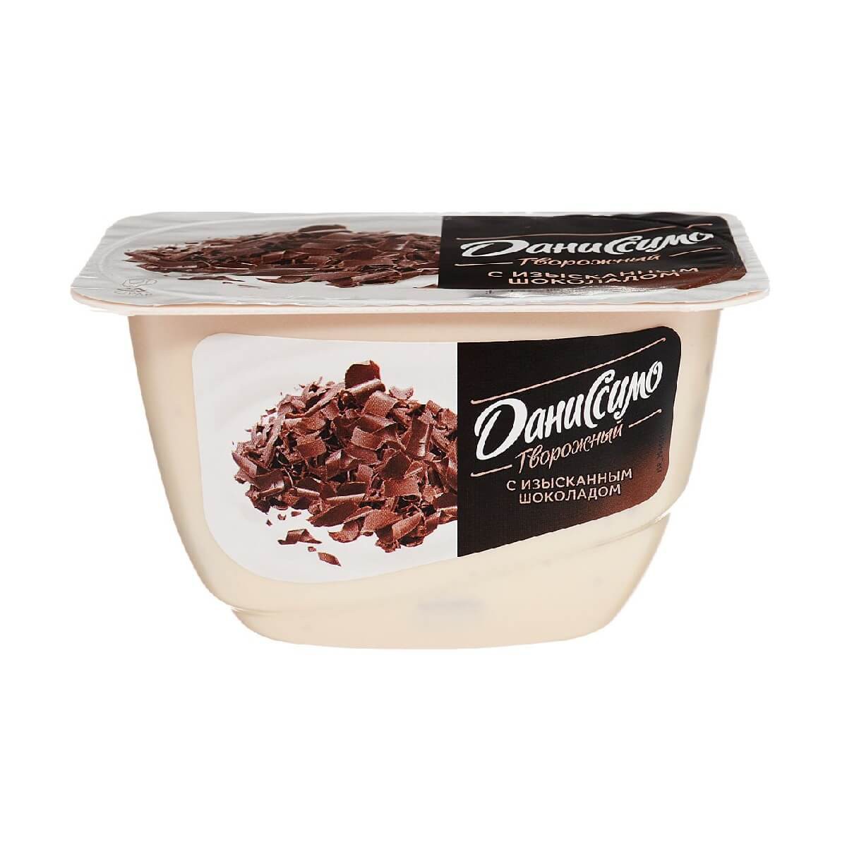 Продукт твородный "Даниссимо Браво" шоколад 6,7% 130 гр.