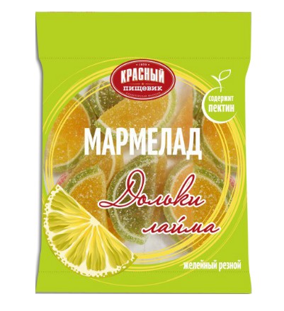 Мармелад дольки лайма пак 210г