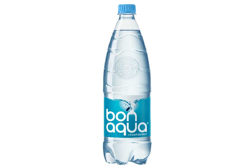 Вода питьевая Bon-aqua негазированная 1л