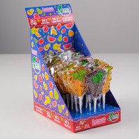 Карамель леденцовая фигурная Sweet Bar на палочке Вкусняшка со вкусом ананаса 40г