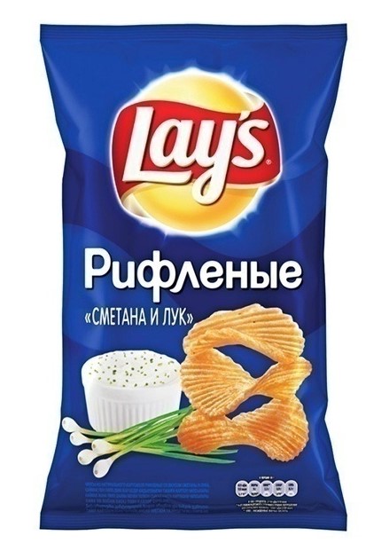 Чипсы Лейз сметана и лук 90г