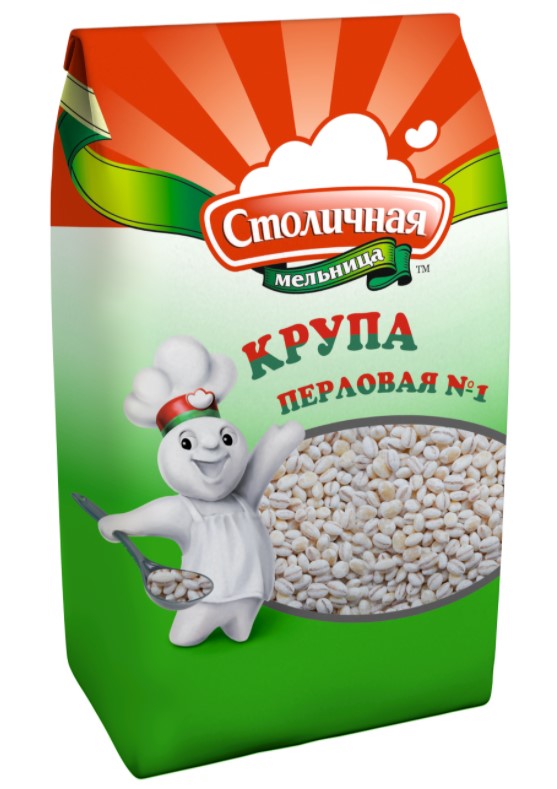 Крупа Перловая "Столичная мельница" №1 1кг