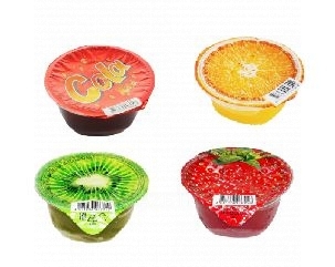 Желе пастеризованное со вкусом киви стакан 150г