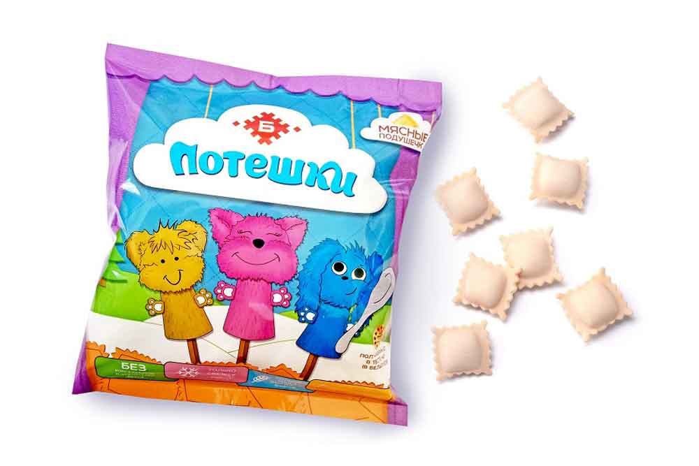 П/ф в тесте мясные подушечки "Потешки" 430г