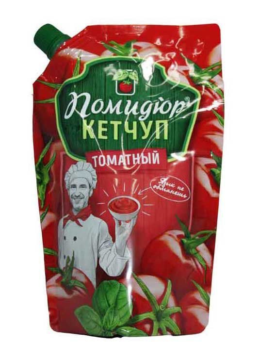 Кетчуп Помидюр томатный 420гр.