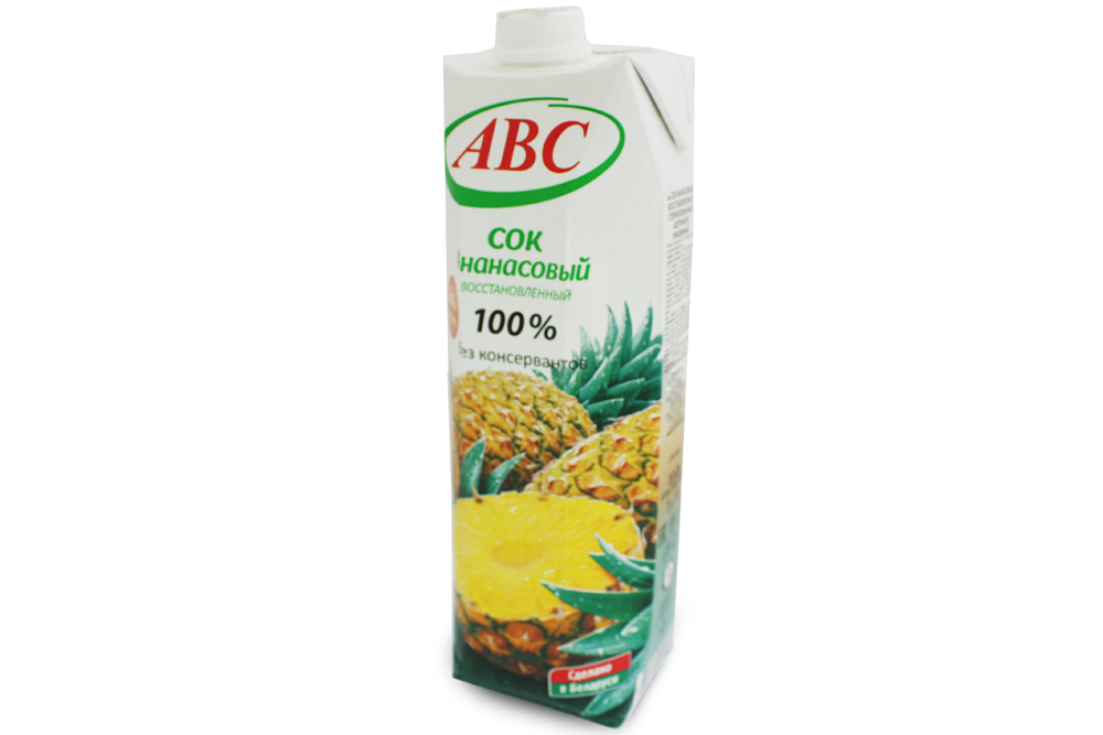 Сок Ананасовый АВС призма 1л
