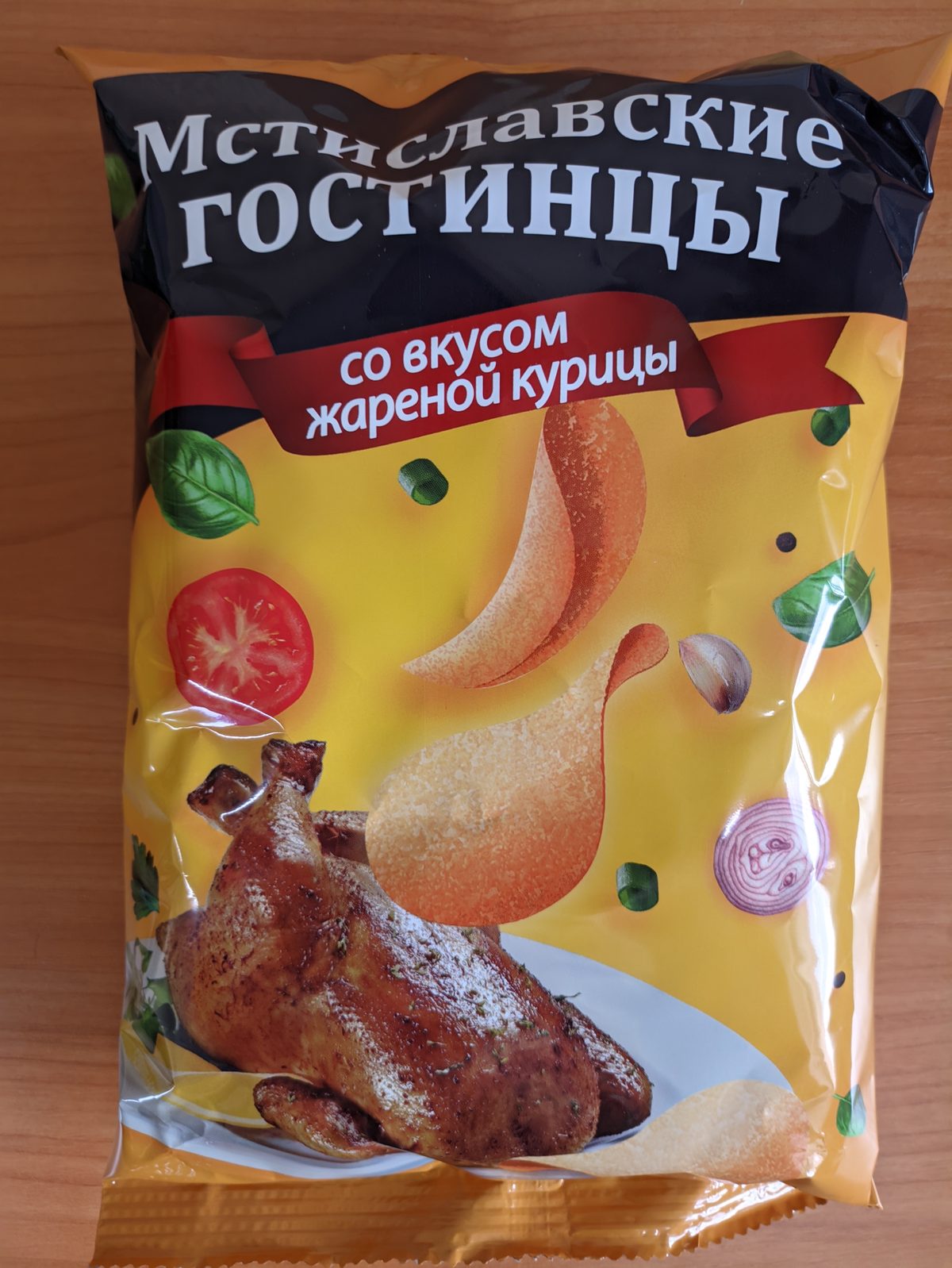 Картофелепродукт обжаренный "Оригинальный" со вкусом жареной курицы, 60гр