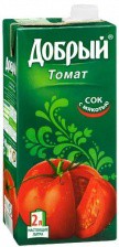 Сок томатный Добрый с солью 2л