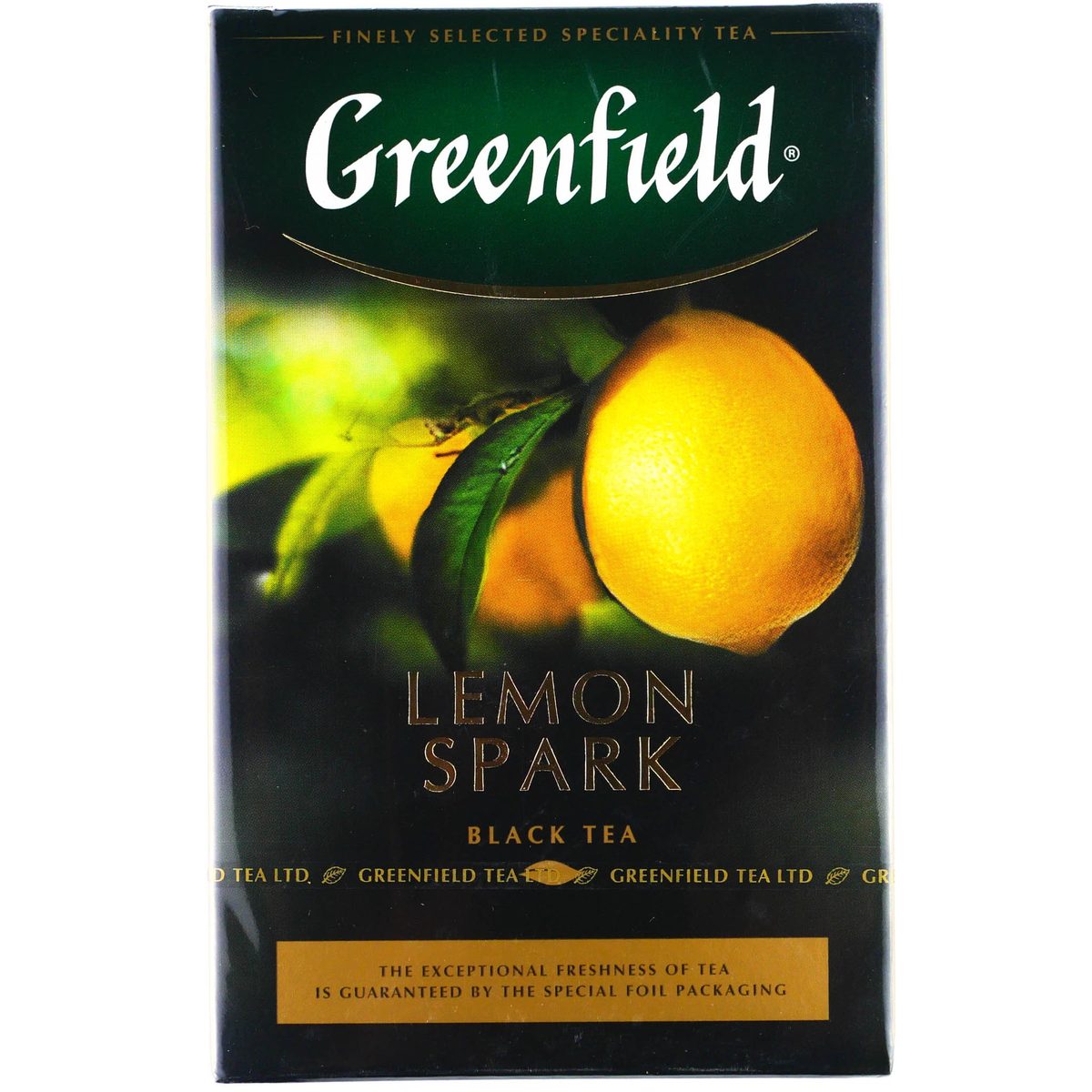 Чай черный Greenfield Lemon Spark цейлонский100г