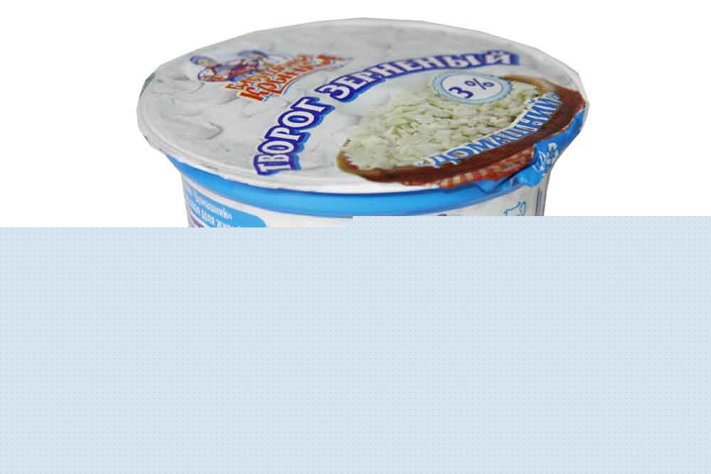 Творог зерненый Домашний со сливками 3% стакан 230г