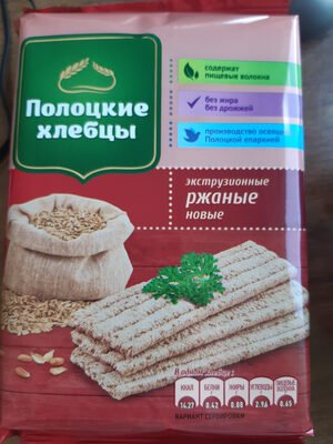 Хлебцы Полоцкие экструзионные ржаные
