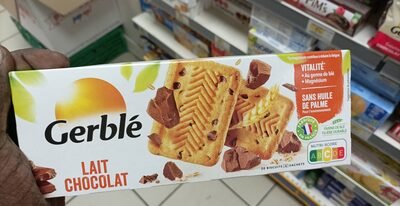 Biscuit lait chocolat