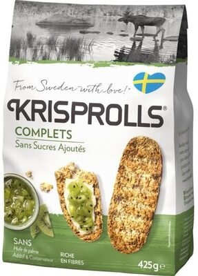 Krisprolls complets sans sucres ajoutés