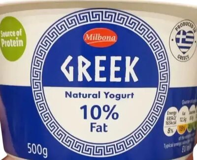 Authentic Greek Natural Yogurt 10% Fat