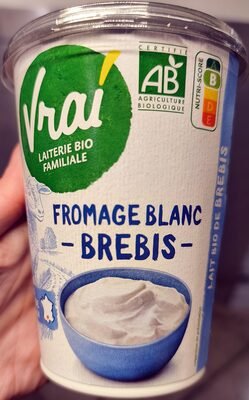 Fromage blanc au lait de brebis